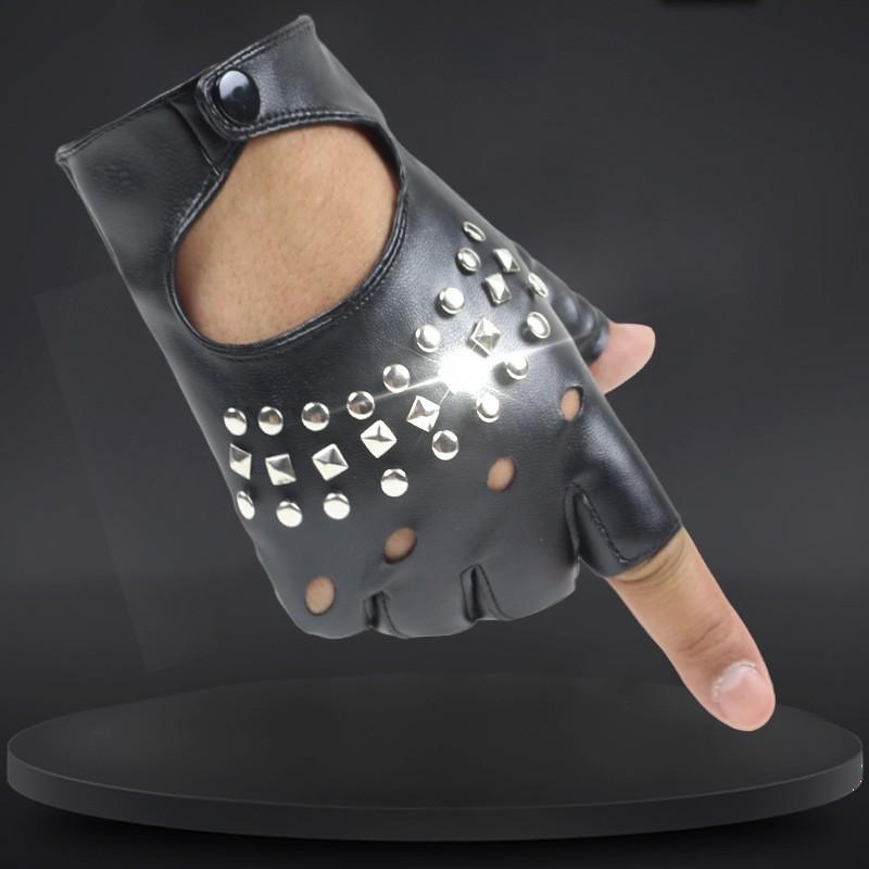 

Женские перчатки без пальцев male чёрный