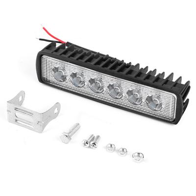 18W 800LM Work Light 6LED Fog Lamp Bar for Motorcycle Off Road Car Truck