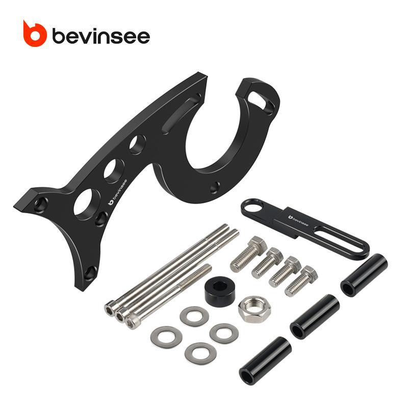 BEVINSEE Power Steering Bracket for Ford Small Block 289 302 351W Engines 1965 1966 1967 1968