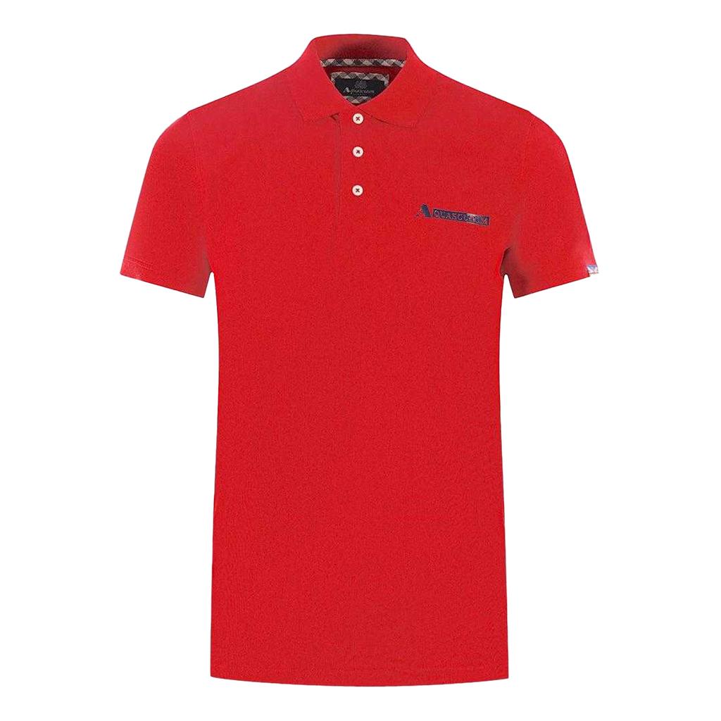 Aquascutum Unisex Adult Boxed Logo Polo Shirt