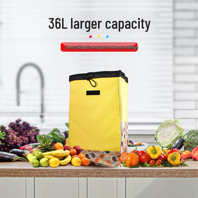 Leichter, faltbarer Einkaufswagen mit Griff