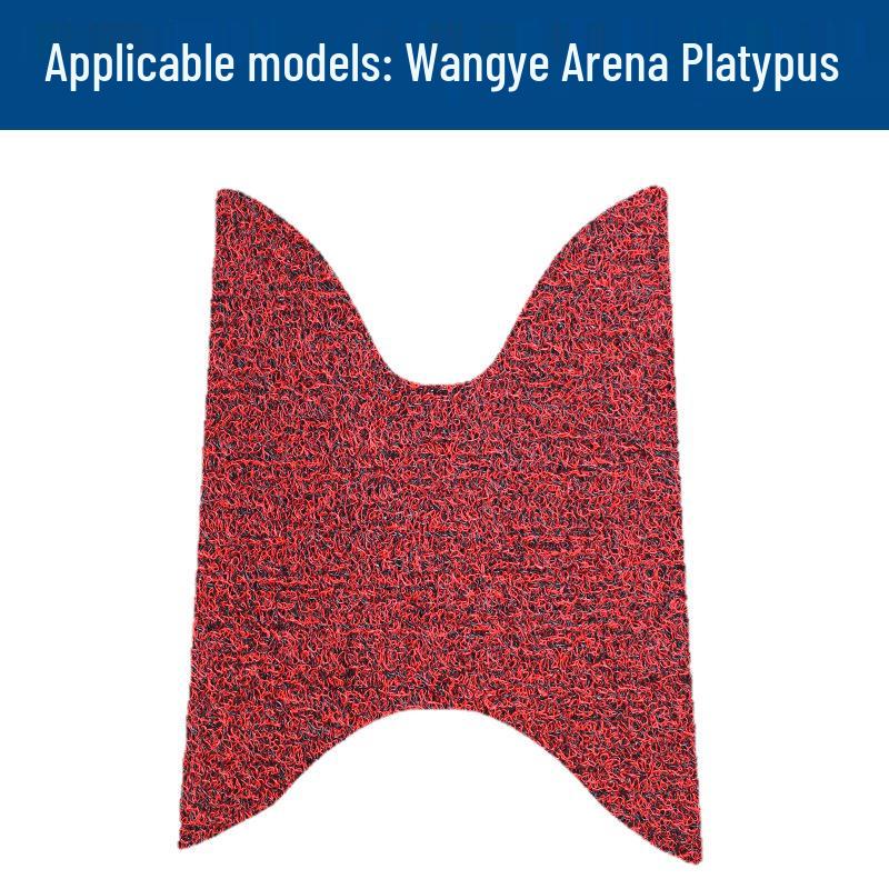

Wangye Ah Reina Platypus Wear-Resistant Waterproof Motorcycle Coil Foot Mat