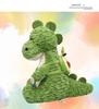 Snot Bear Dinosaur Plush Toy: Cute Avocado Backpack & Flower Brush - Children's Day Gift