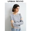 UR Women's Sequin Flower Knit Top