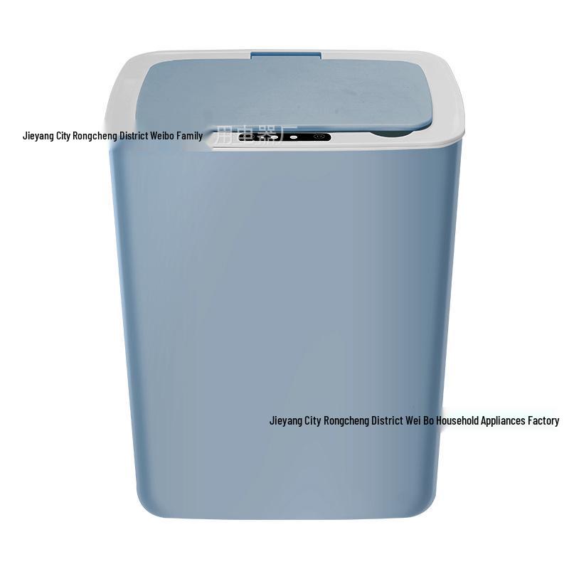 Automatischer Smart-Sensor-Mülleimer mit Deckel für Küche, Bad und Mülltrennung