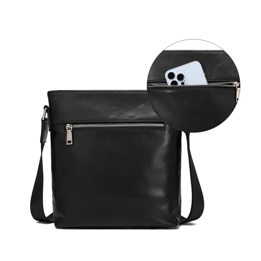 URBANWAYS přes rameno Original Crossbody Vertical Messenger na rameno Pojme palcové dojíždění do přírody Taška, Pánská, Kůže, Taška, Taška, Taška,