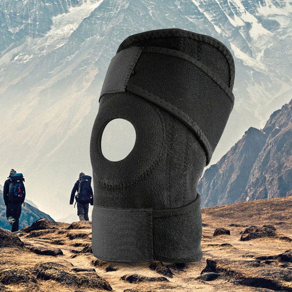 Knee Brace Knee Pain Relief Support Brace with Adjustable Buckle Knee Pad Knee Pain Injury Recovery Joint Pain Arthritis Relief