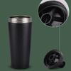 Portable Stainless Steel Shaker Bottle Protein Powder Leak Proof Shaker Cup Sport Mug with Scale Outdoor Fitness Whey Shakes Cup