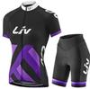 2026 Pro Team Herren LIV Cycling Set Sommer Damen MTB Fahrrad Radsportbekleidung Fahrradkleidung Ropa Ciclismo Cycling Trikot Set