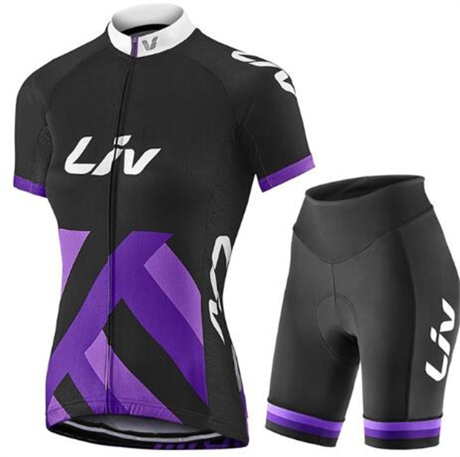2026 Pro Team Herren LIV Cycling Set Sommer Damen MTB Fahrrad Radsportbekleidung Fahrradkleidung Ropa Ciclismo Cycling Trikot Set