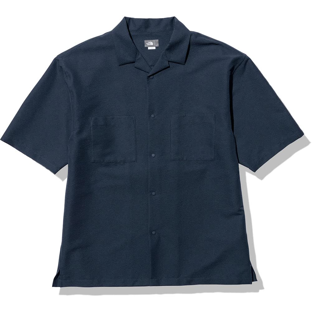 

North Short Sleeve Seersucker Vent Mesh Shirt Electrostatic Care Electrostatic Care Electrostatic Care Urban Navy M [The Face] для чоловіків
