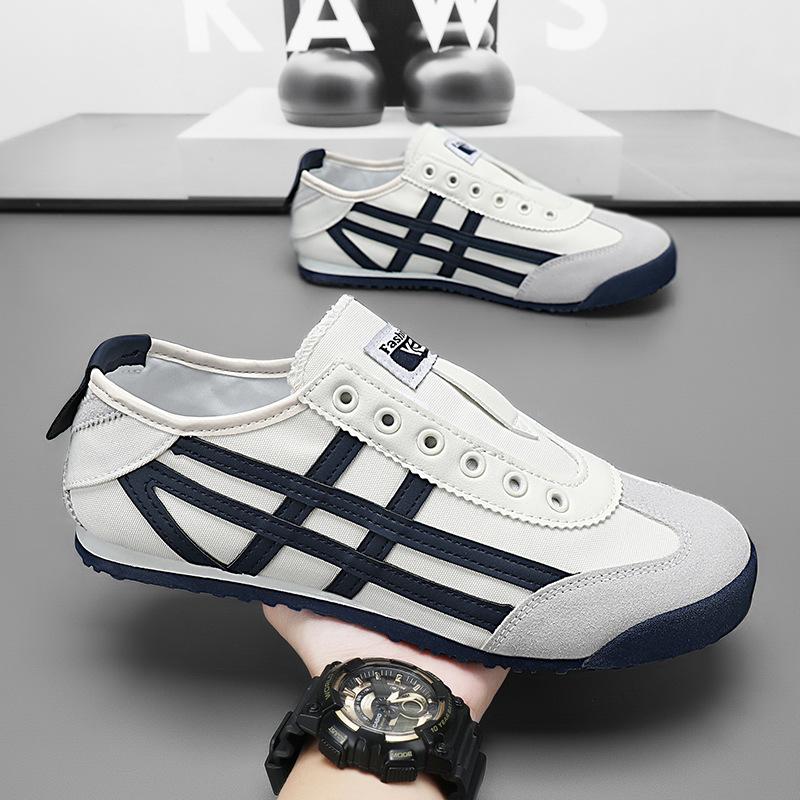 Summer Thin Canvas Shoes Men's Trend Foot Forrest Gump Shoes Fashion Versatile Casual Sports Shoes Men's Lazy Shoes