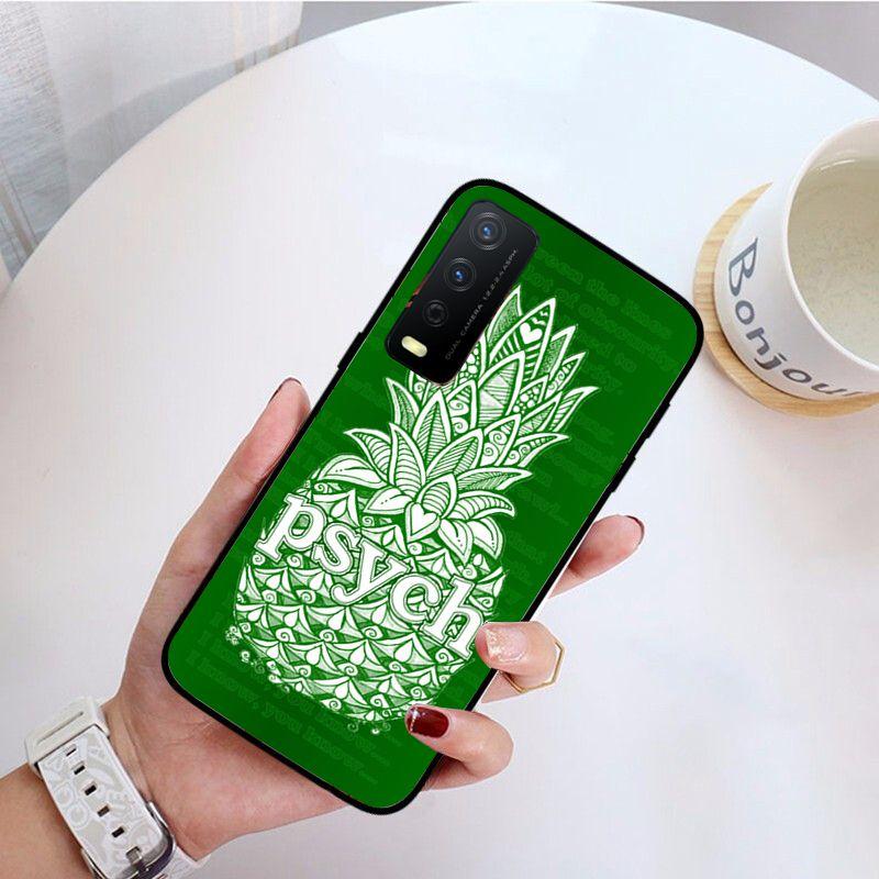 Psych Ananasový ovoce Kryt na telefon Pro vivo Y31 Y30 Y33S Y11S Y12S Y17 Y20 Y20S Y21S Y1S Y53S Y15 Y19 Y91C V23 5G Pouzdra coque