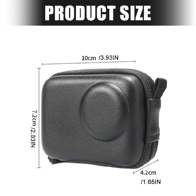 Ochranné pouzdro pro kamery Action 6/5Pro/4/3 Krabička odolná proti poškrábání Design s otevřeným dnem pro snadné uložení s stativem