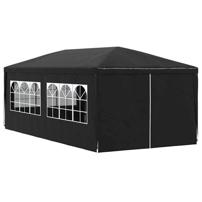 VidaXL Tente Réception 3x6 m Anthracite Jardin Terrasse Patio Pavillon Tonelle 45102