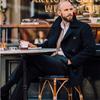 Manteau en laine mi-long pour homme style britannique - Vêtement d'extérieur à manches longues Automne/Hiver