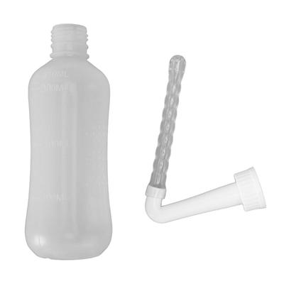 Neti Pot Sinus clătire sticlă silicon ABS manual nas spălare curățător nazală irigare sticlă pentru