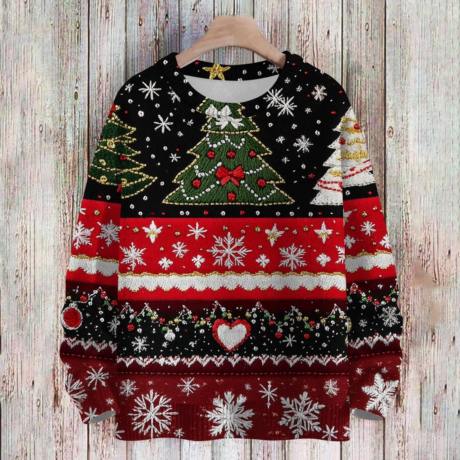 

Рождественские толстовки для детей, вязаные свитера для мальчиков и девочек, симпатичные рубашки, осенние свитера с круглым вырезом, топы 120