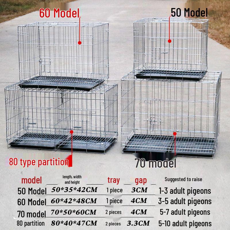 Large Pigeon Cage for Breeding & Pairing with Free Shipping - Ideal for Household Use