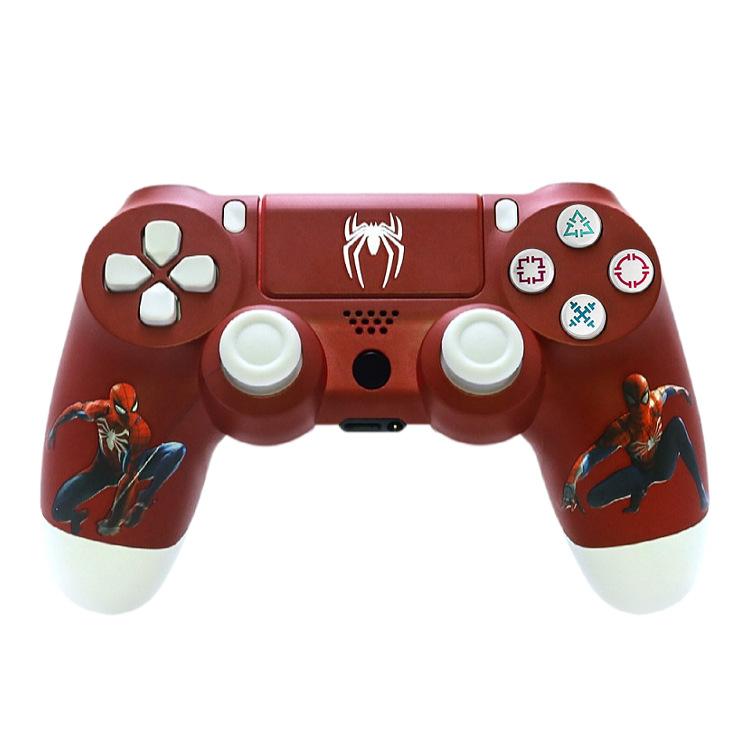 Wireless Bluetooth Controller for PS4, Dual Motors Dual Vibration Gamepad Compatible with PS4