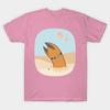 T Shirt Women Pet Sandworm Harajuku Print Kawaii Tshirt Summer Short Sleeve Female T-Shirt Top Tee