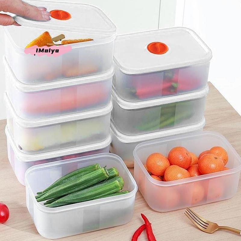 1Pc Portable Refrigerator Food Storage Boxes for Meat & Fruit Fresh-Keeping Essential Kitchen Sub-Packed Tools