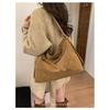 Shoulder Bag Women PU Large Capacity Adjustable Strap Daily Commute