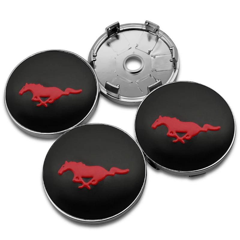 AACF1 4pcs 56mm 60mm Wheel Center Caps Hub Badge Car Rims Cover Hubcap Sticker For Ford Fiesta Ranger Mondeo Escape Ecosport Explorer