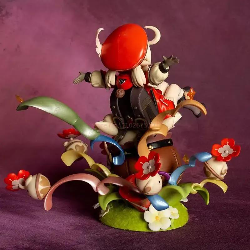 18cm Game Genshin Impact Klee PVC Anime Action Figure Kawaii Car Desktop Decoration Statue Collectible Ornament Model Toys Gifts
