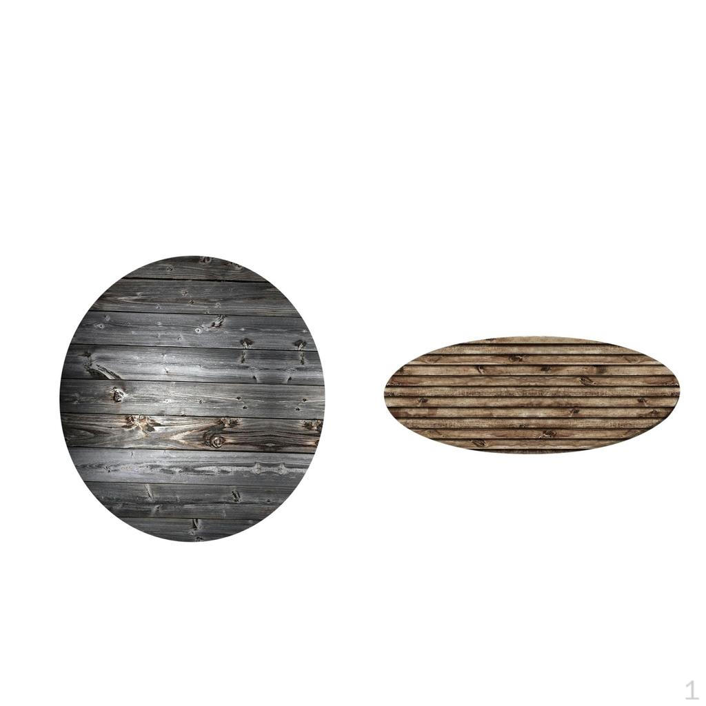 

2PCS Waterproof Table Cover Cloth for 120cm Round Tables Restaurant Dining