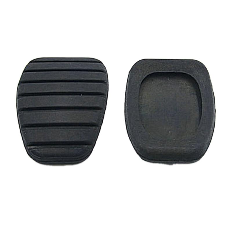 Ac29-1 Pair Clutch Brake Rubber Pedal Pad Replacement Cover For Renault Modus Megane Trafic Twingo AF Easy tallation