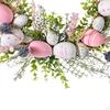 Artificial Easter Egg Wreath , Spring ,Silk Flower Garland for Front Door