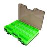 Secure Double Layer Fishing Tackle Box with High Capacity for Bait Storage