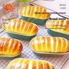 1Pc Carbon Steel Cake Mold Long Bath Shape Toast Mold Hot Dog Bread Embryo Mold Household Toast Cake Mold Baking Plate Oven Use
