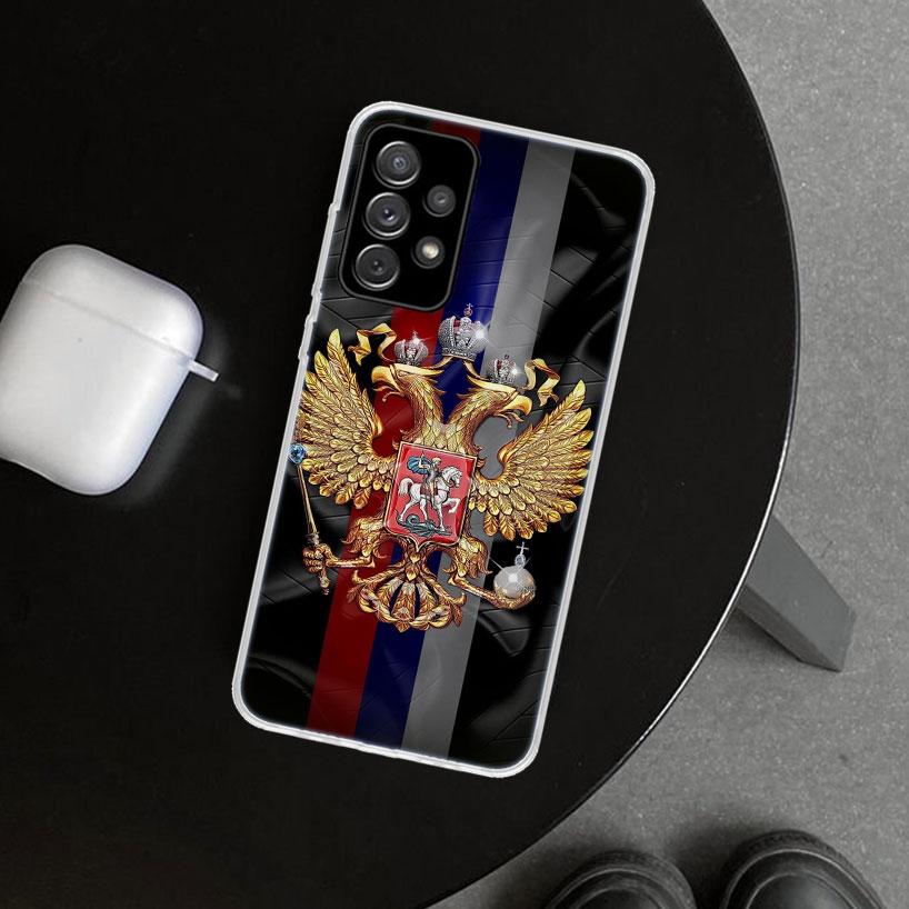 National Flag RU FR UK Phone Case for Samsung Galaxy A17 A16 A26 A36 A56 A57 A37 A15 A25 A35 A55 A14 A24 A34 A54 A13 A23 A33 A53
