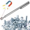 10 Stück Magnetischer Aufheber Teleskop Magnetischer Greifer Werkzeuge mit Taschenclip Metall Ausziehbarer Magnetstab Greifer Werkzeuge