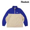 Reebok Legend Warm Up Anorak Blue Half Zip Up
