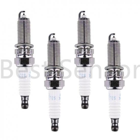 4Pcs 18846-10060 Iridium SILZKR6B10E Spark Plugs For Hyundai ACCENT KIA RIO SOUL