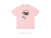 Trendy Oversized Cartoon Lamb Print Unisex T-Shirt - Round Neck, Short Sleeve