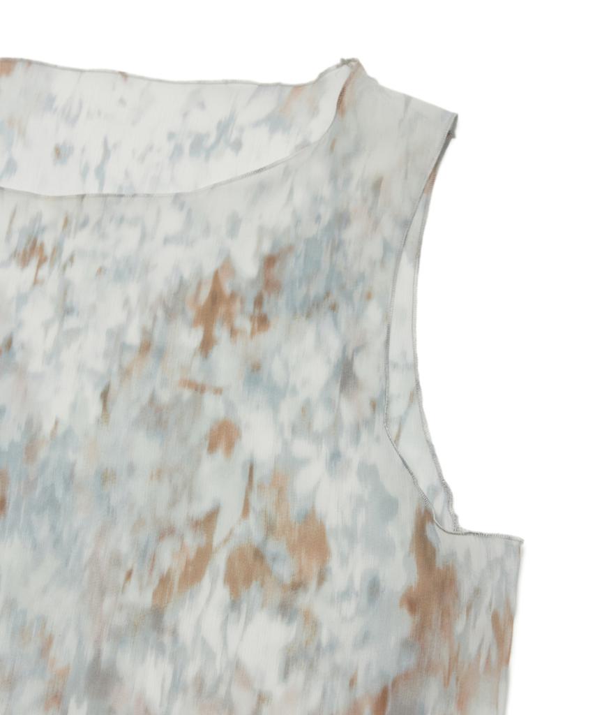 Youth Printing Jersey Dress - Light Gray
