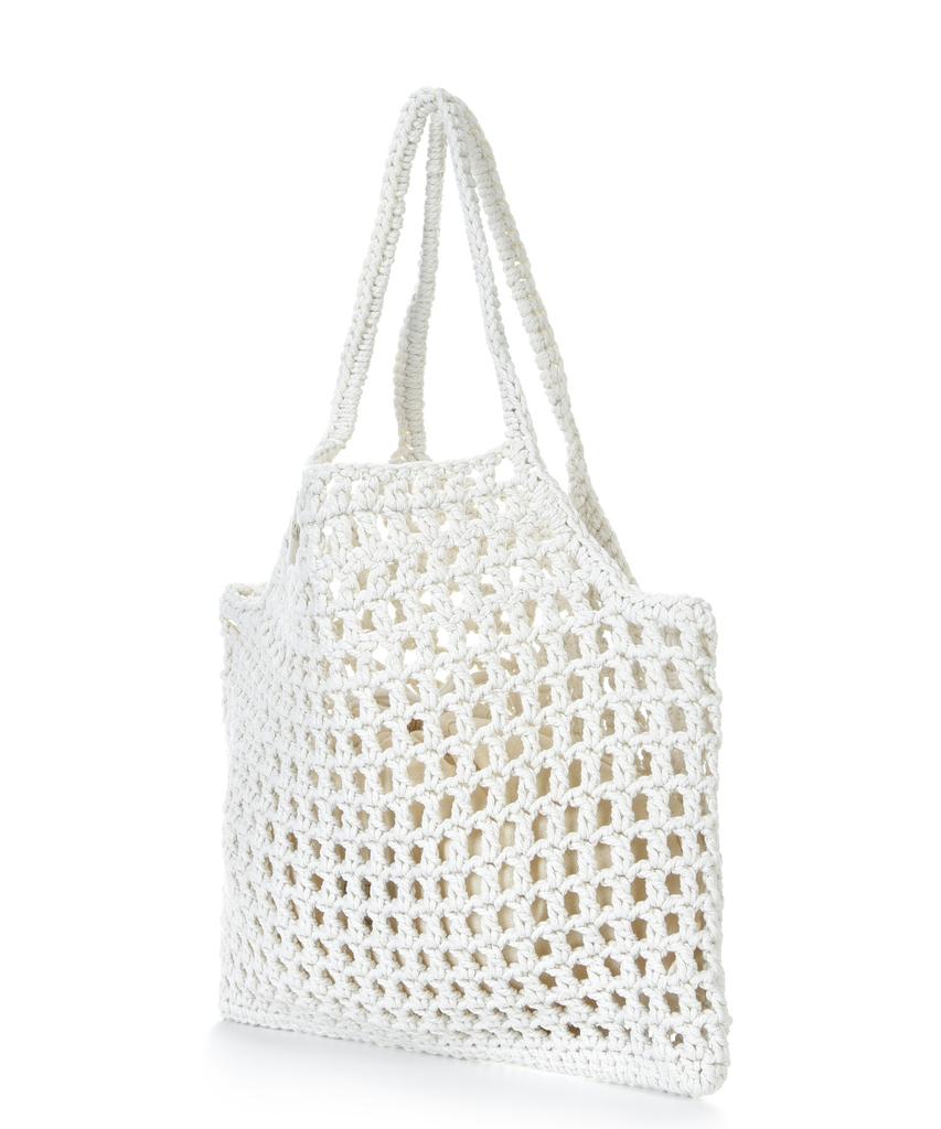 The-Abon Beach Carling Square Shoulder Bag Beige