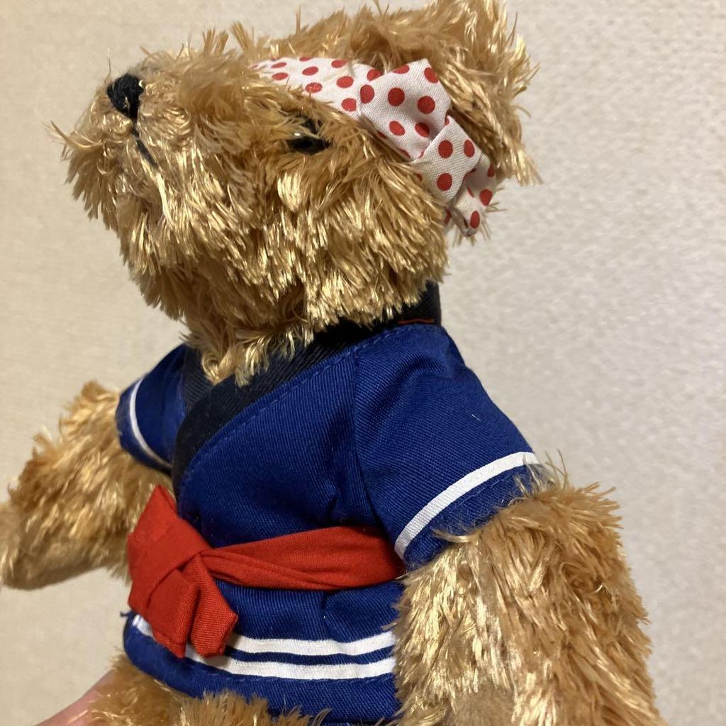 [USED] Lexus Bear Plush Toy Festival Happi Teddy Bear Plush Toy Bear