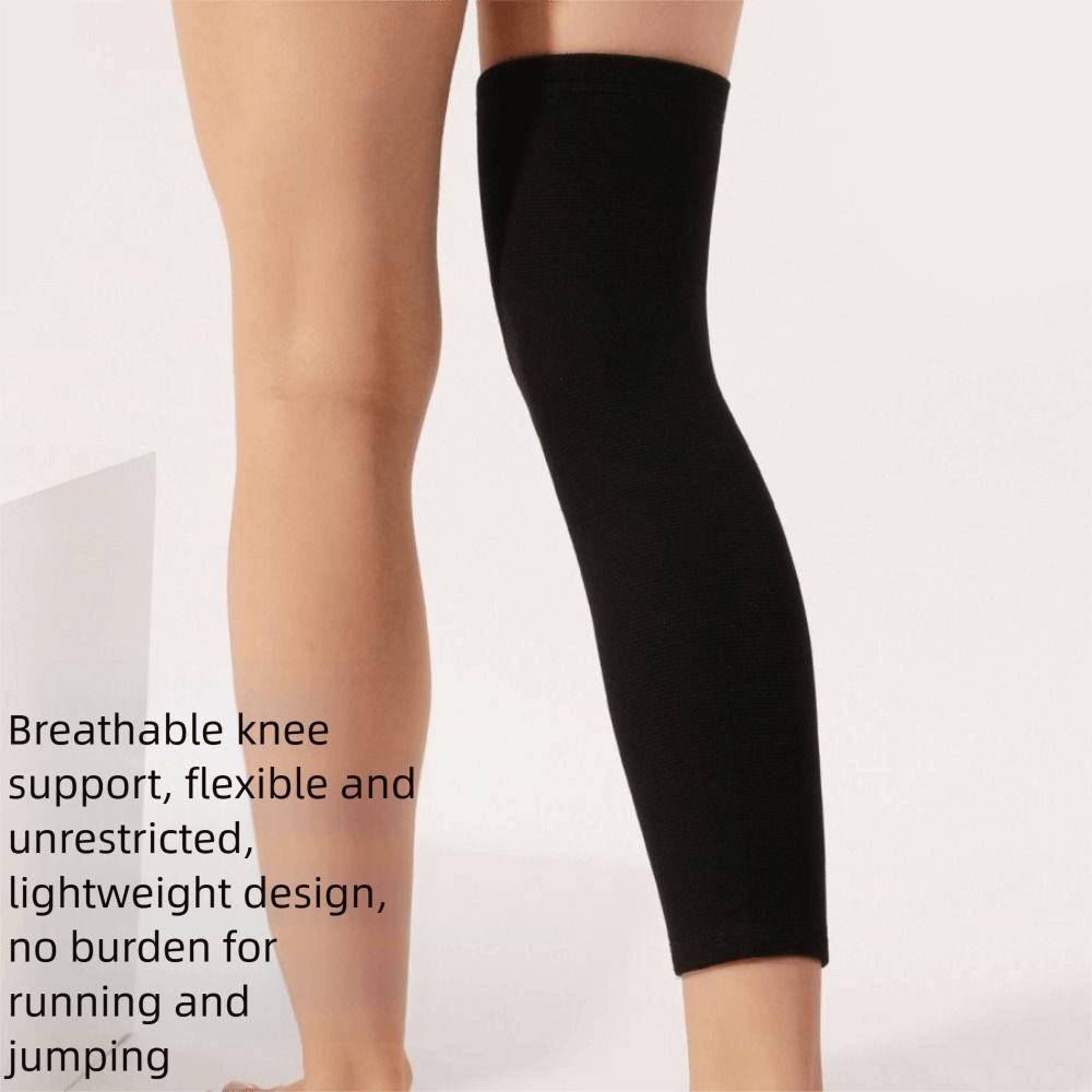 Breathable Elastic Knee Pads Nylon Material Sports Protector Warmth Knee Sleeve  Gym