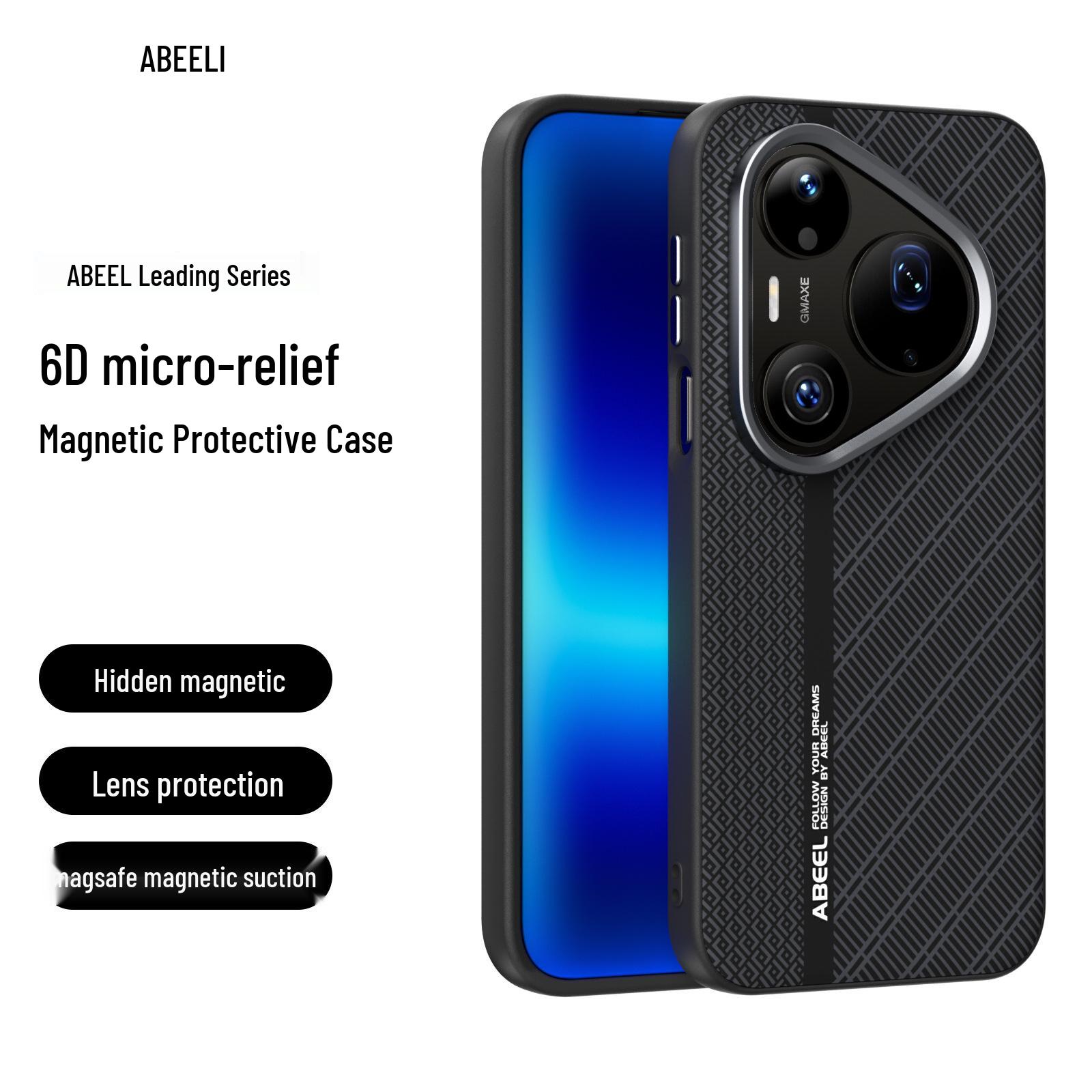 

Huawei Pura90 Pro Max Invisible Magnetic Anti-fall Soft Protective Phone Case Huawei Pura 80 Ultra