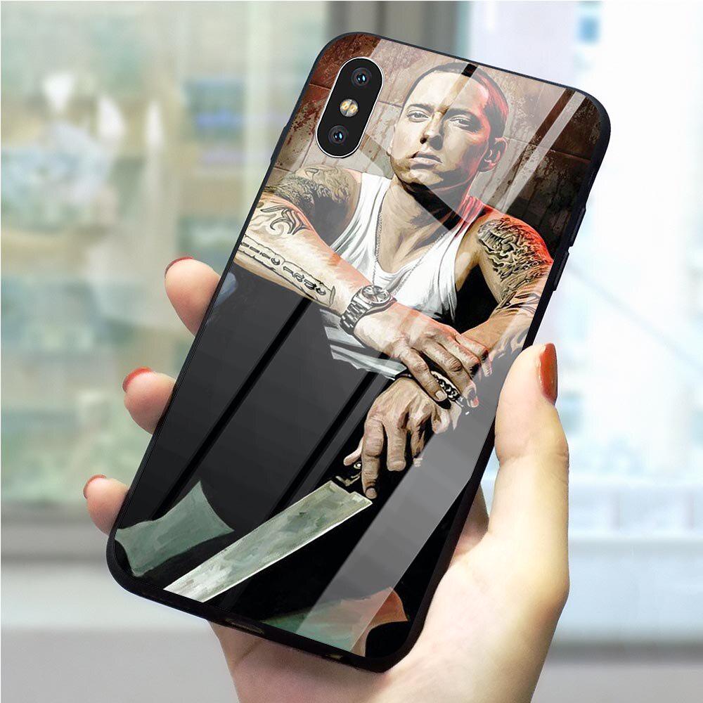 Hip Hop Rapper Eminem Rap Phone Cover For iPhone 6 6S Huawei Xiaomi ...