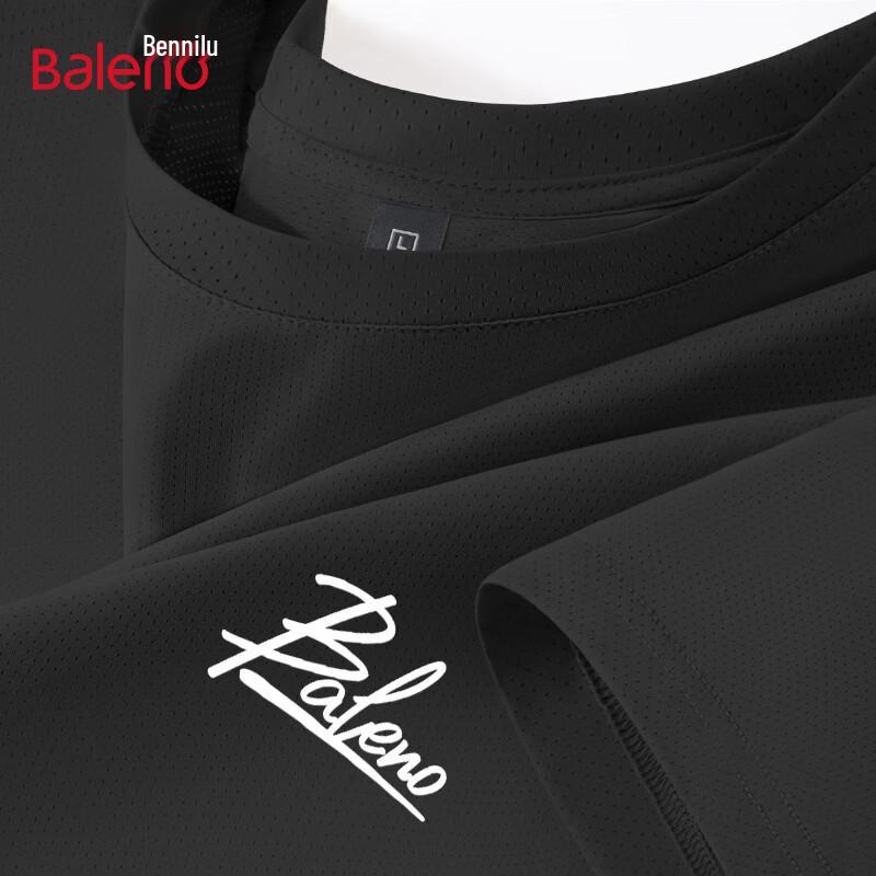 Baleno Men's 2026 Summer Ice Silk Breathable Mesh Cooling Sport T-shirt