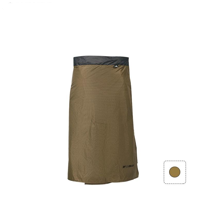 FLAME S CREED UHMWPE Cycling Camping Hiking Rain Pants Lightweight Waterproof Rain Skirt khaki A
