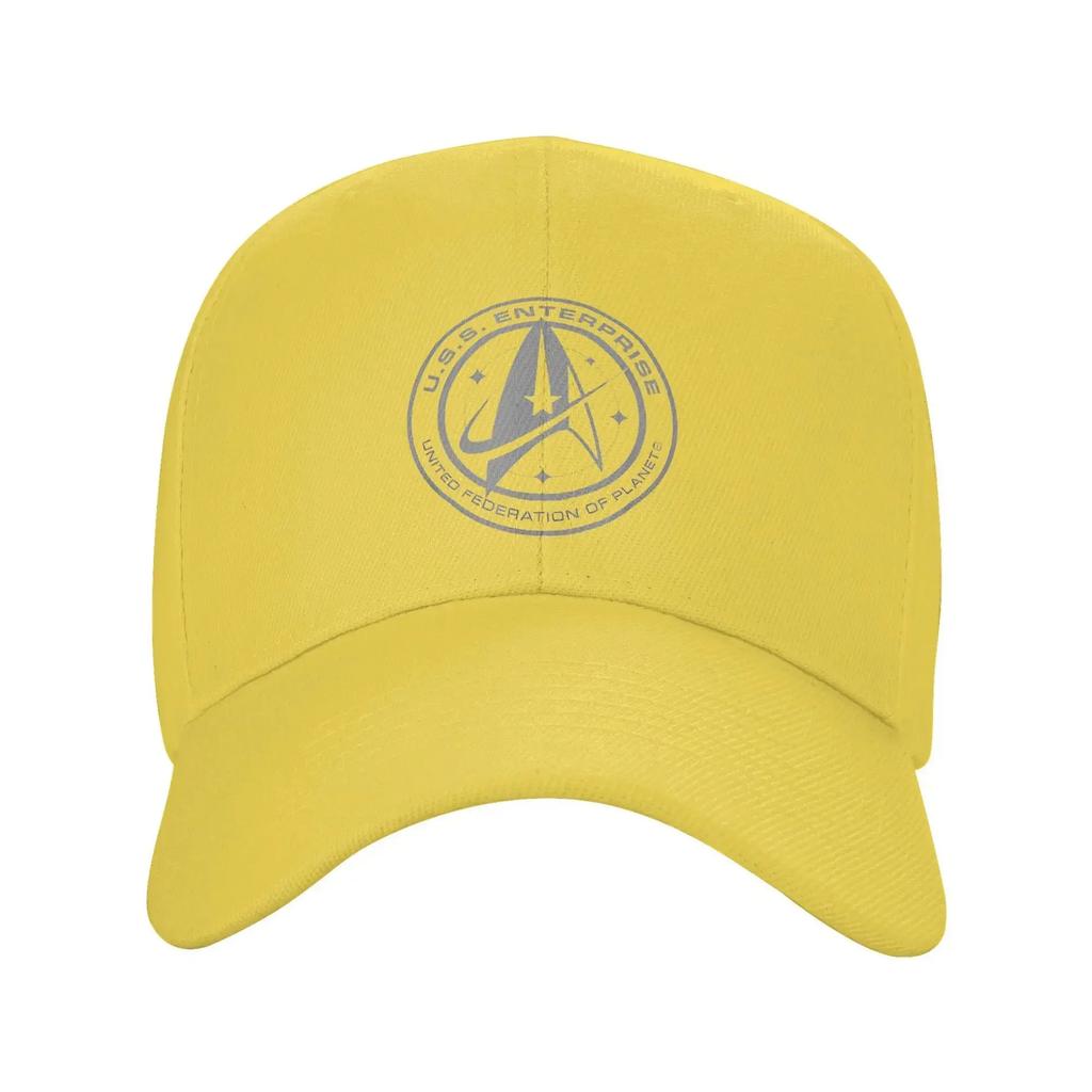 Unisex Treks Enterprise Crest Accessories Baseball Caps Dad Hat Unique Formal Headwear Adjustable