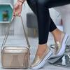 Sommer neue lässige einzelne Schuhe einfarbig runde Spitze niedrig geschnitten Gürtelschnalle Europäische und amerikanische weiche Sohle Doudou Schuhe