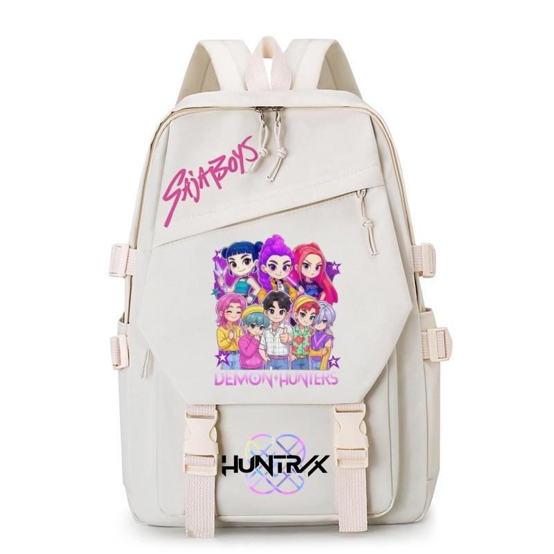 Witch Hunters Printed Children'S Backpack Campus Fashion Elementary And Secondary School Students Large Capacity School Bag Student Cartoon Backpack